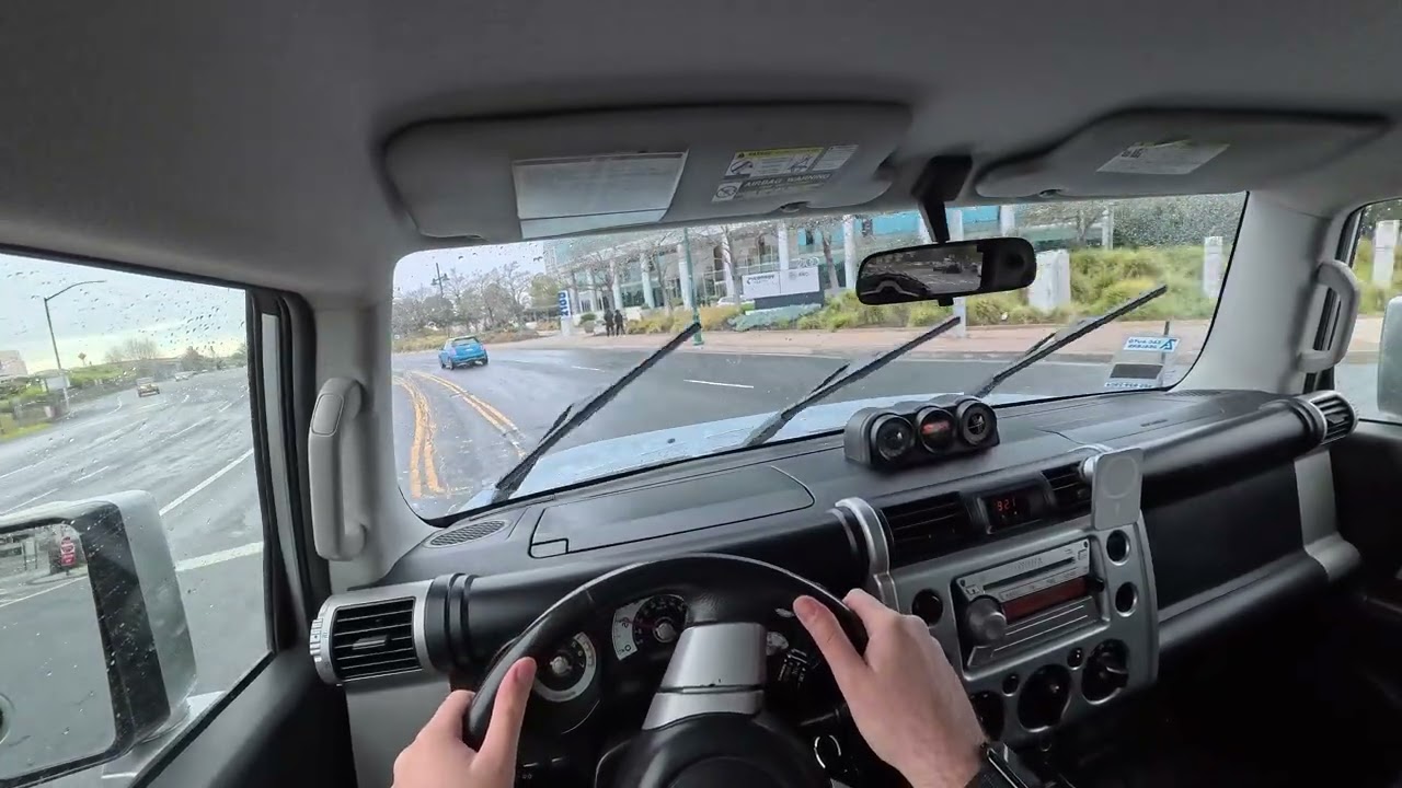 POV Drive in My 2007 FJ Cruiser No Talking, Just Driving