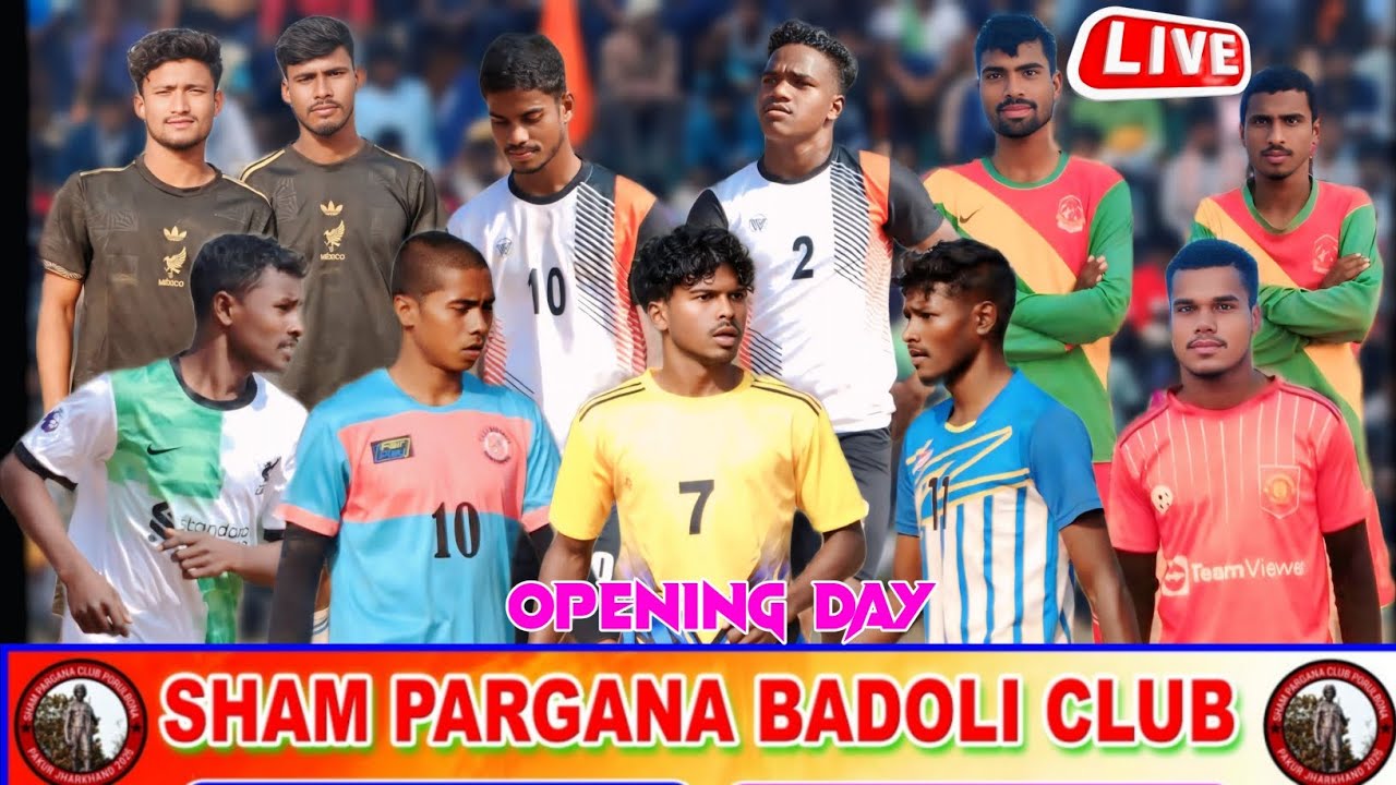 Fc Durgapur Pakur v/s Fc Kalidaspur 🔴 Sham Pargana Badoli Club Purulbona  Pakur Live Match 2026