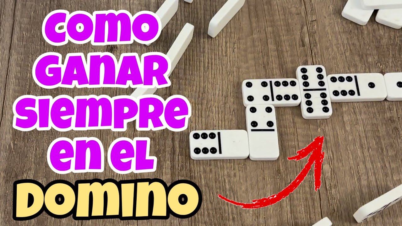 Como ganar en el domino siempre / como jugar domino / estrategias para ganar en domino
