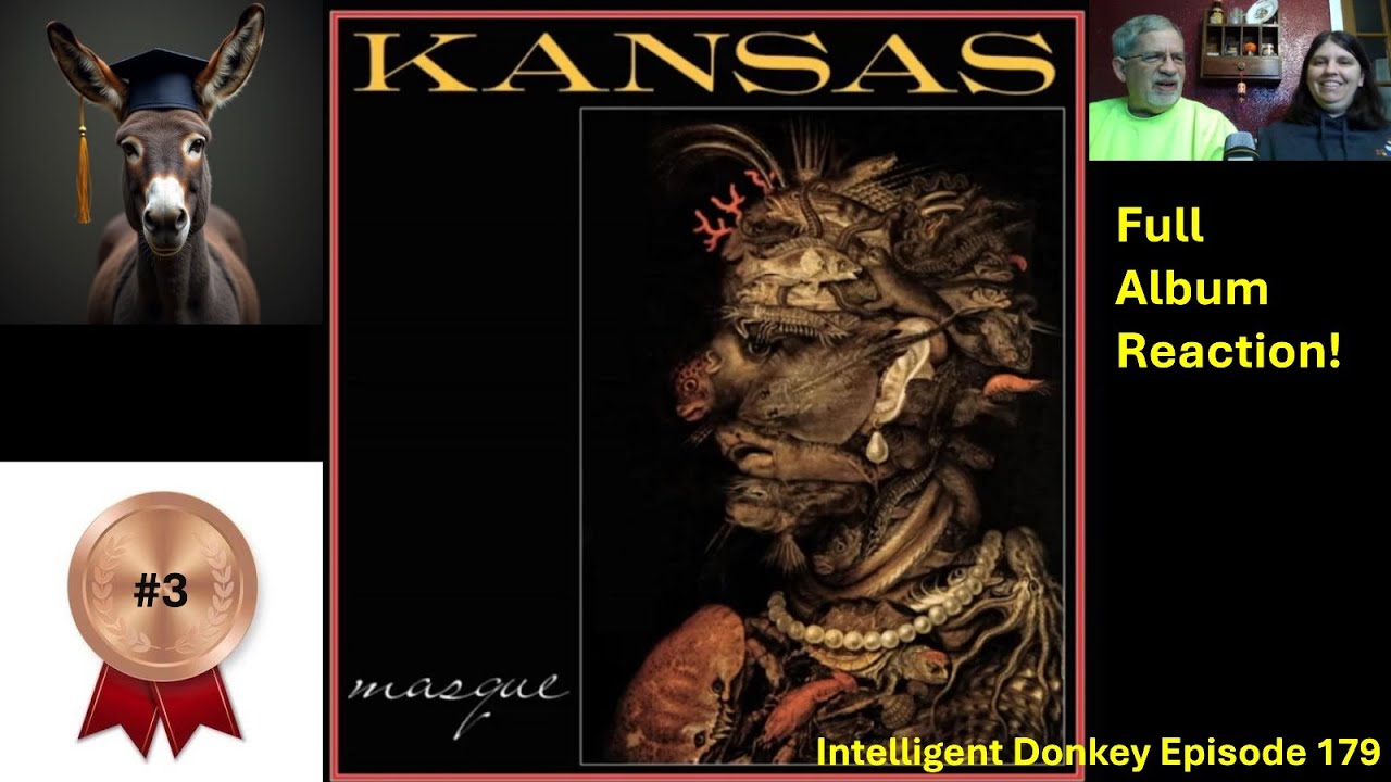 Ranking Kansas Albums part 14 - Masque - Full Album Reaction - Intelligent Donkey Episode 179