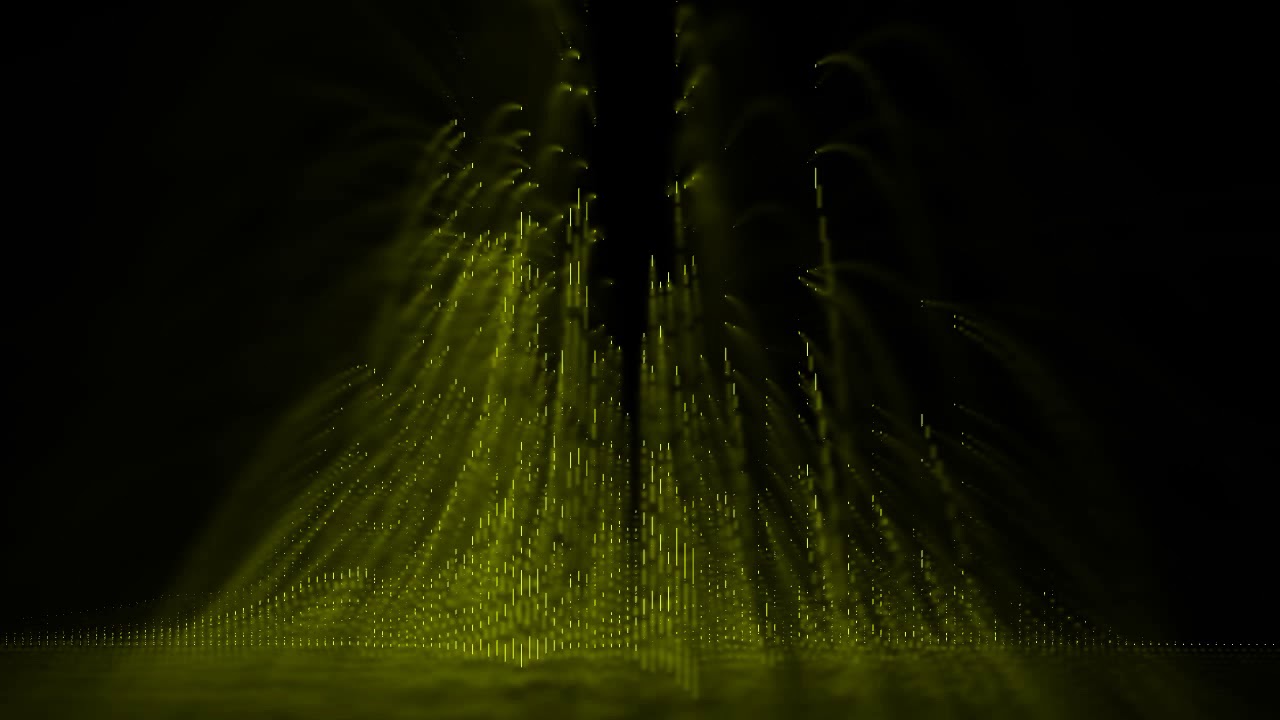 Audio-reactive visuals with TouchDesigner - JS Bach, prelude in Cmajor (Well-Tempered Clavier)