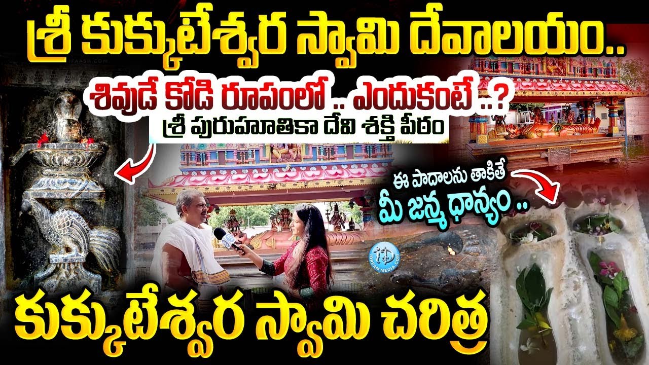Sri Kukkuteswara Swamy Temple Pithapuram | Puruhutika Devi Shakti Pitham | Padagaya | iDream Andhra