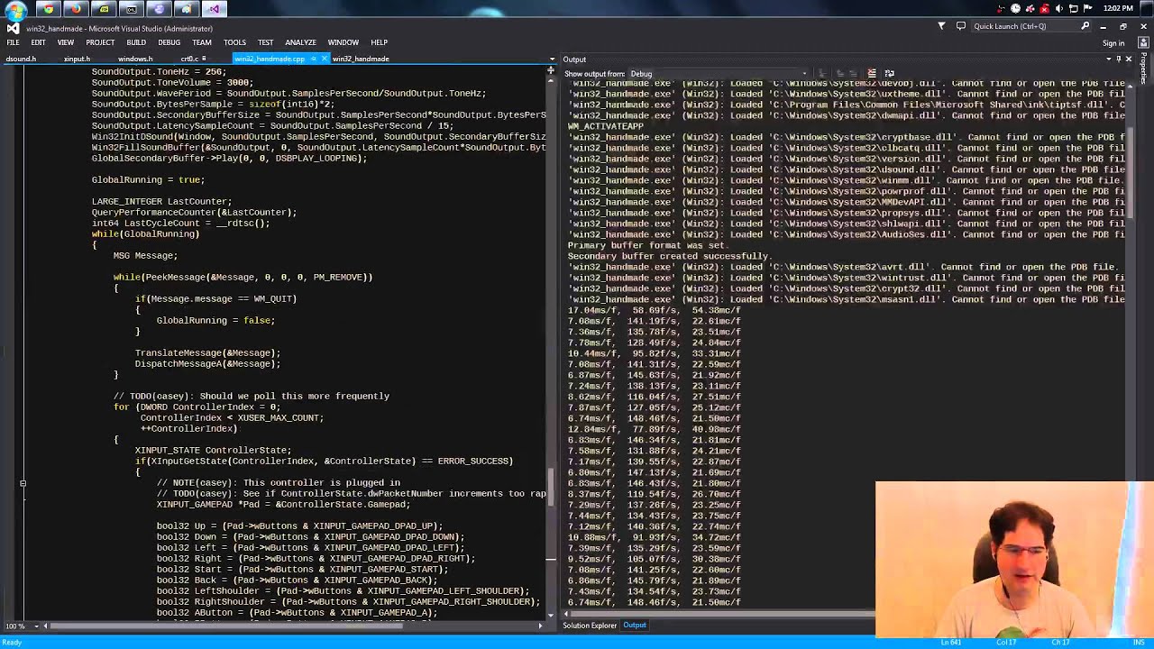 Handmade Hero Day 010 - QueryPerformanceCounter and RDTSC