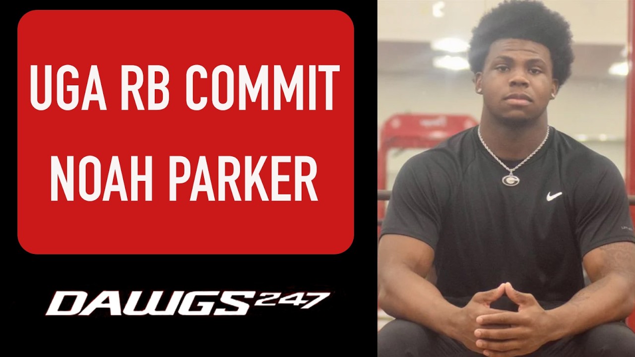 Georgia RB commit Noah Parker shares Kirby Smart's reaction to his commitment, studying UGA greats