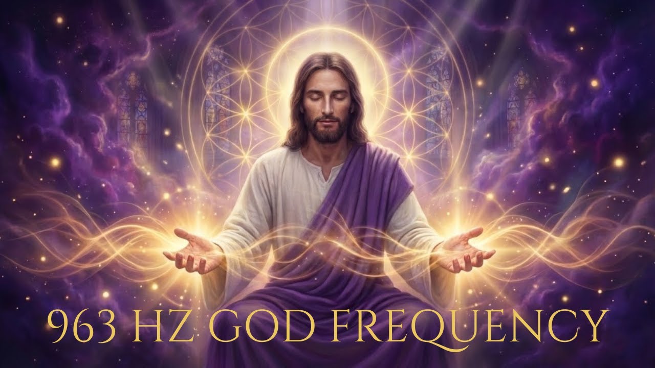 🕊 963 Hz Divine Frequency | Jesus Christ Healing Med