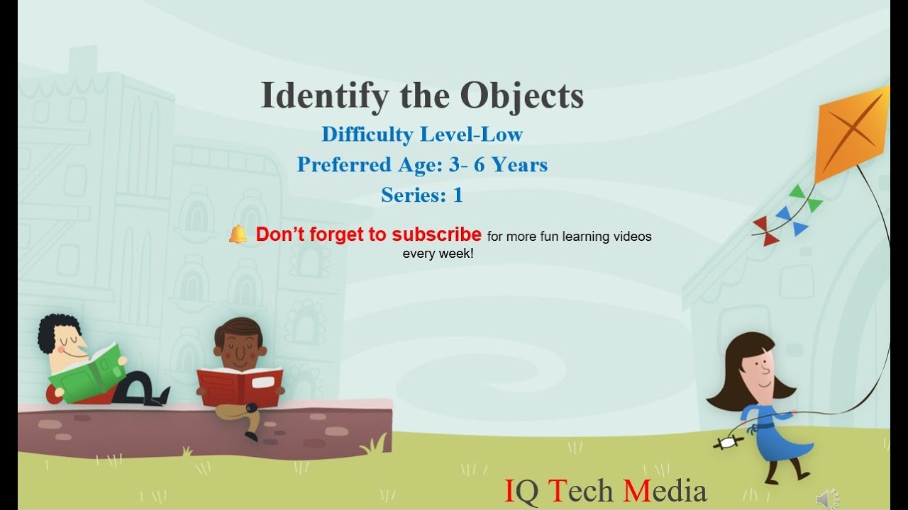 What's That? A Vegetable and Fruit Identification Video for Kids!