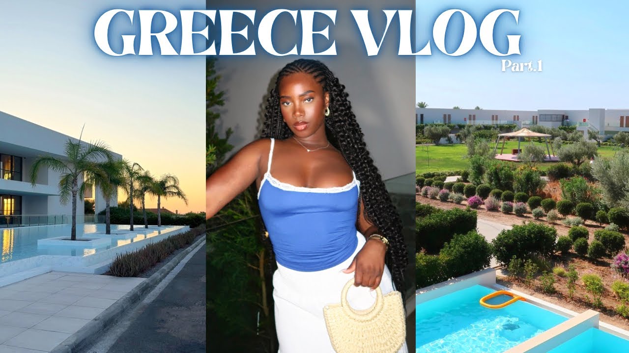 PART.2 DE MON VOYAGE JE VIENS D’ARRIVER EN GRÈCE 🇬🇷 !!! ( galère à l’hôtel, room tour) partie.2