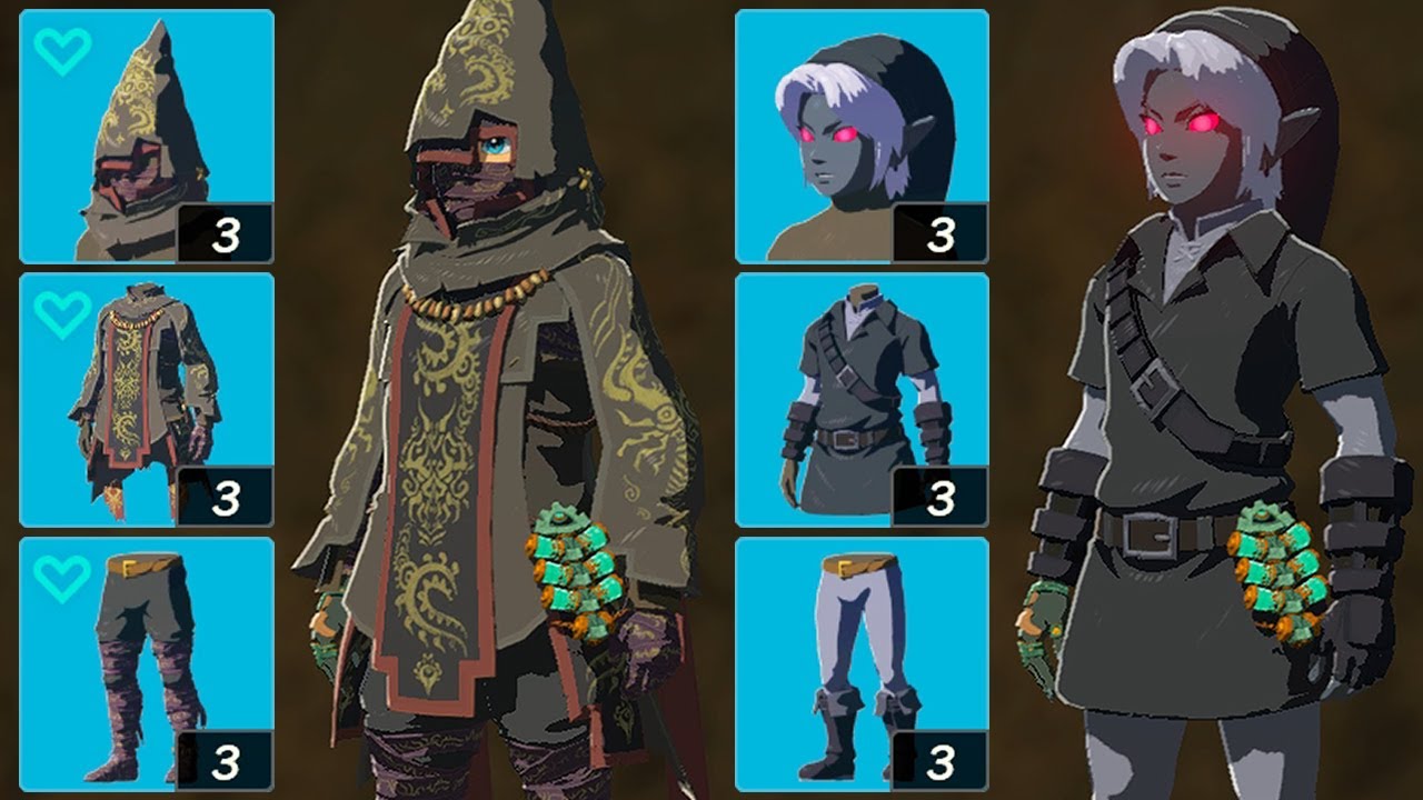 Zelda: Tears of the Kingdom - Depths Armor & Dark Armor Set Location