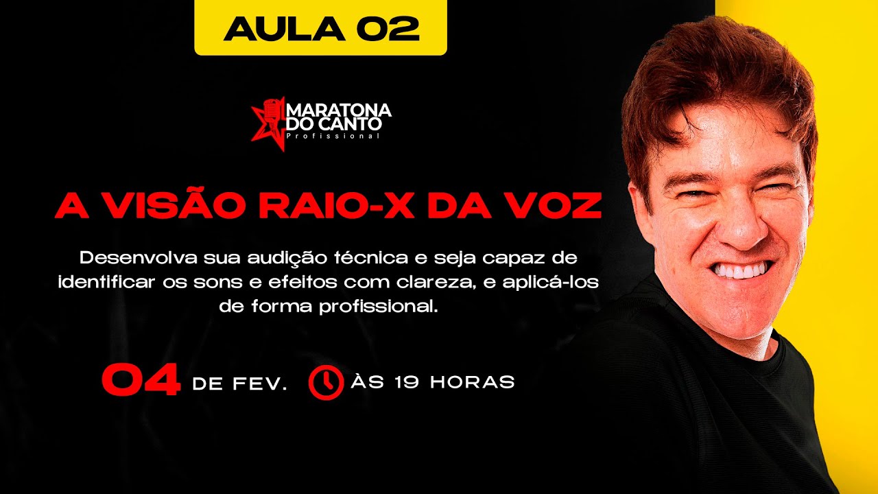 AULA 2 - A Visão Raio-X da Voz | Maratona do Canto Profissional