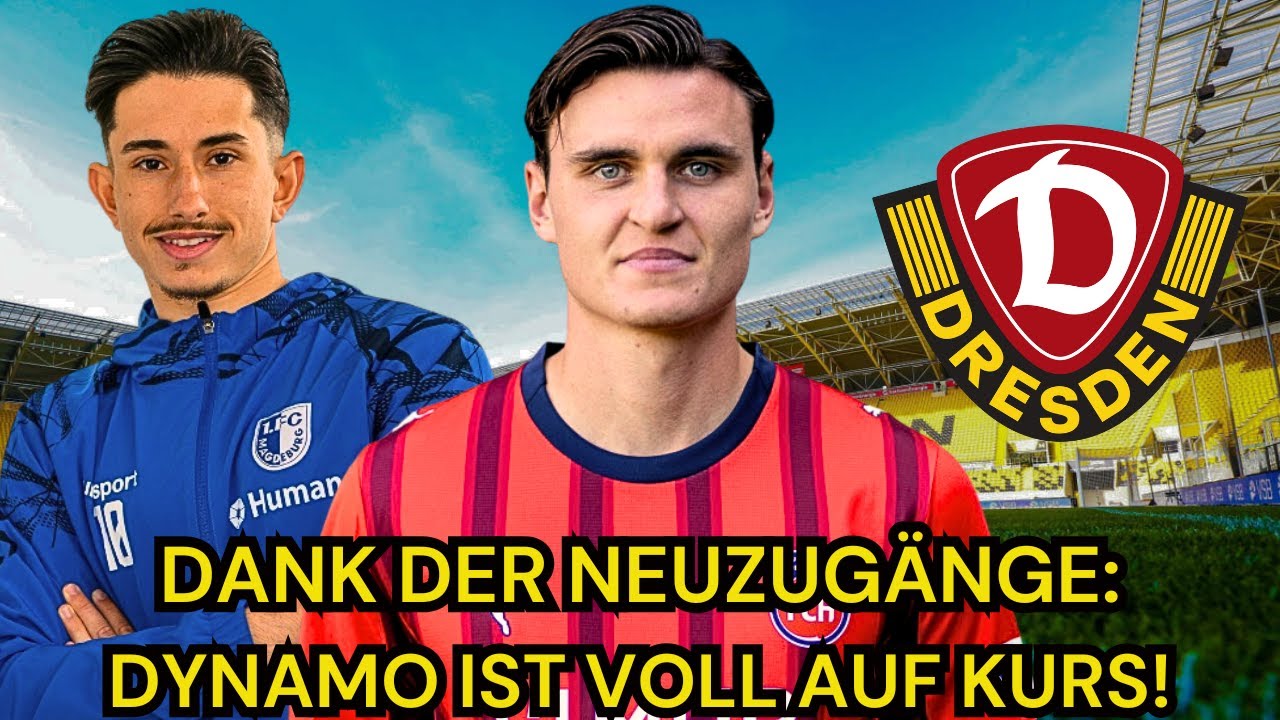 Dynamo Dresden: Mit den Neuzugängen zum KLASSENERHALT?!