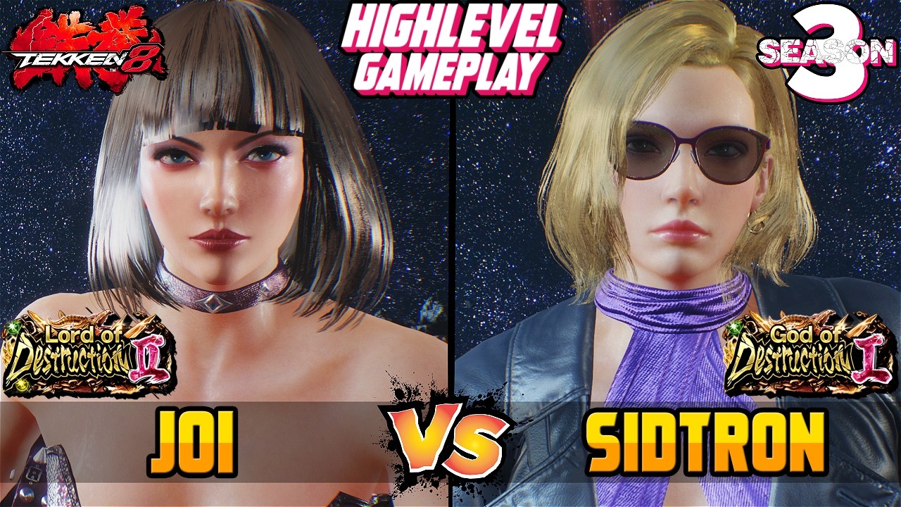 Tekken 8 S3 &ndash; JOI (Anna Williams) vs SIDTRON (Nina William) &ndash; Anna vs Nina Hype Match