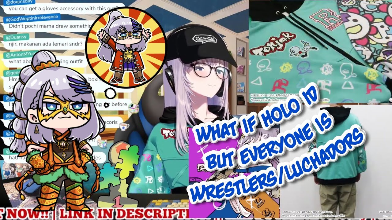Reine's Request To Artists For HoloID As Wrestlers
