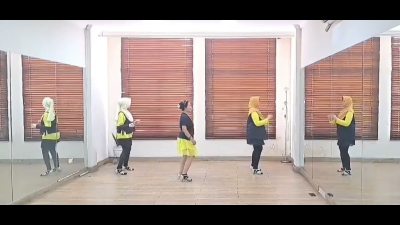 MY BLUEBERRY HILL LINE DANCE#linedanceindonesia #linedancer #choreography