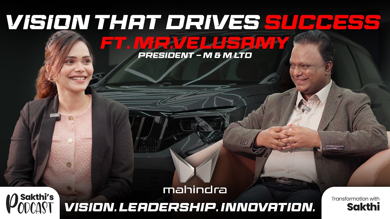The Future of Mobility Revealed ft Mr Velusamy President - Mahindra Leadership | Vision | Innovation