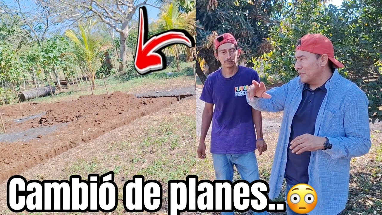 (Qué terreno tan duro)⚠️VAMOS HACER UN CAMBIO EN SU CASA antes de fundir columnas.