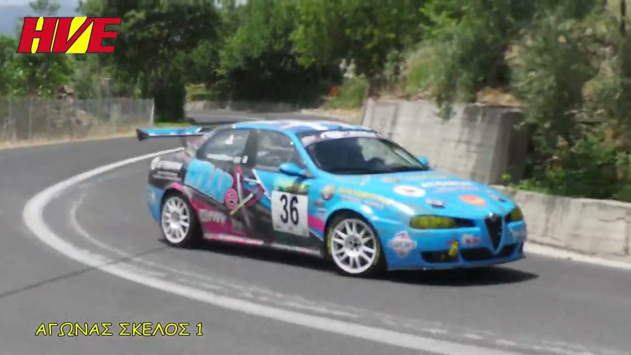 1η Ανάβαση Πηλίου 2024 / Alfa Romeo 156 Hillclimb Greece Action