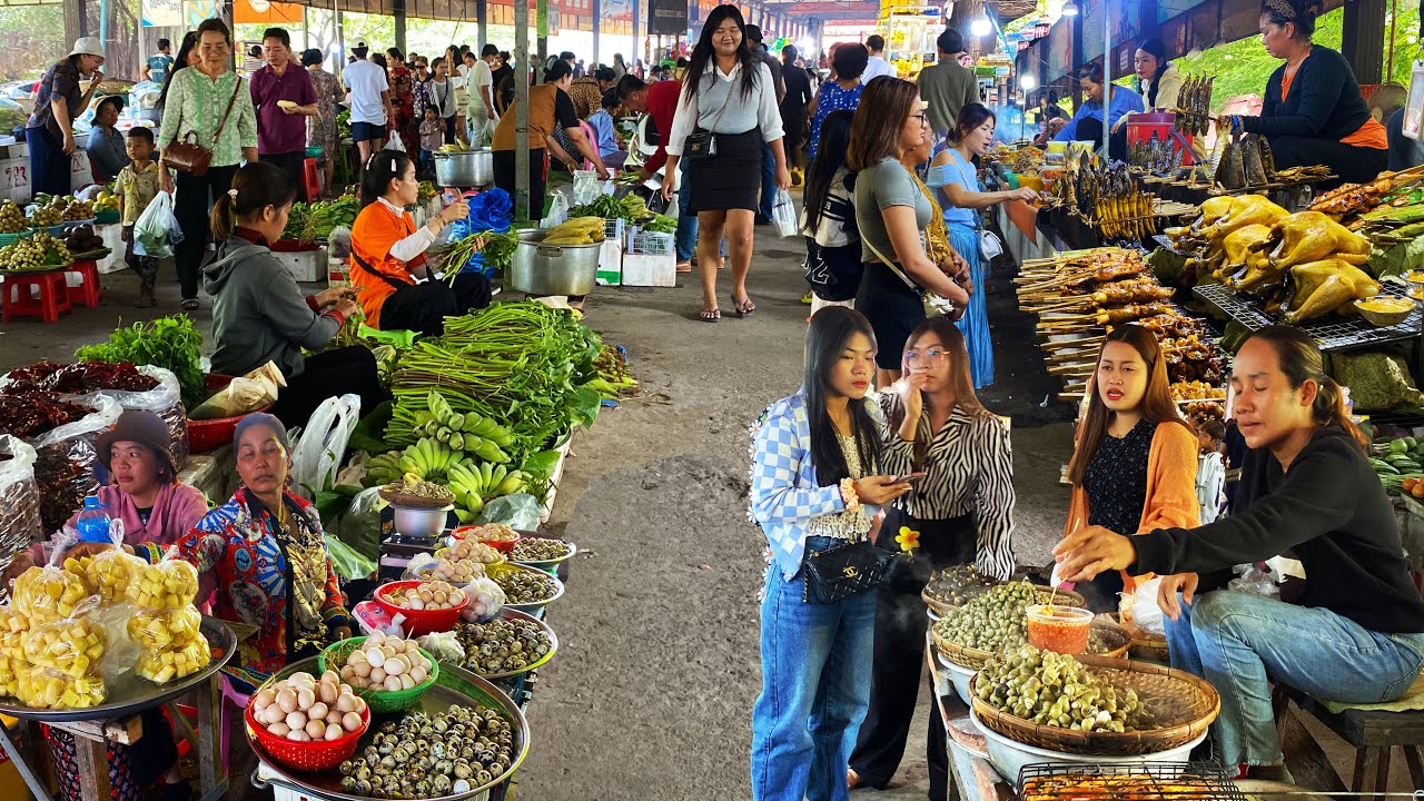 Unveiling Kien Svay Nature Resort & Kandal Best Street Food: A Full Walking Tour of Cambodia!
