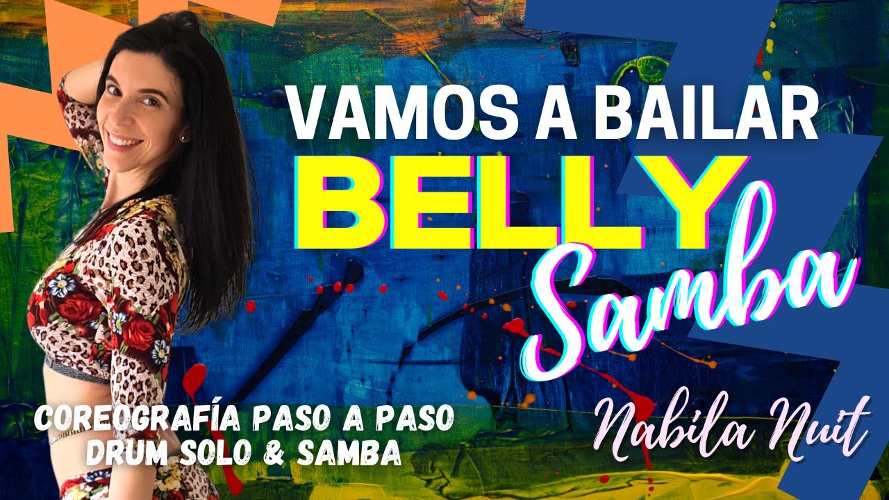 BELLYSAMBA COREOGRAFIA paso a paso. Solo de derbake árabe (drum solo) con samba. 💃🤩Nabila Nuit