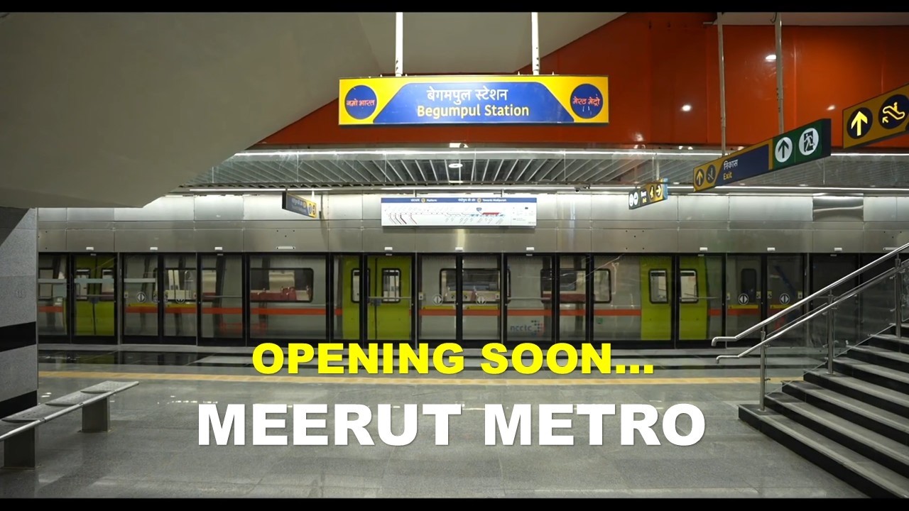 Meerut Metro Opening soon | Delhi-Meerut RRTS and Metro update | Papa Construction