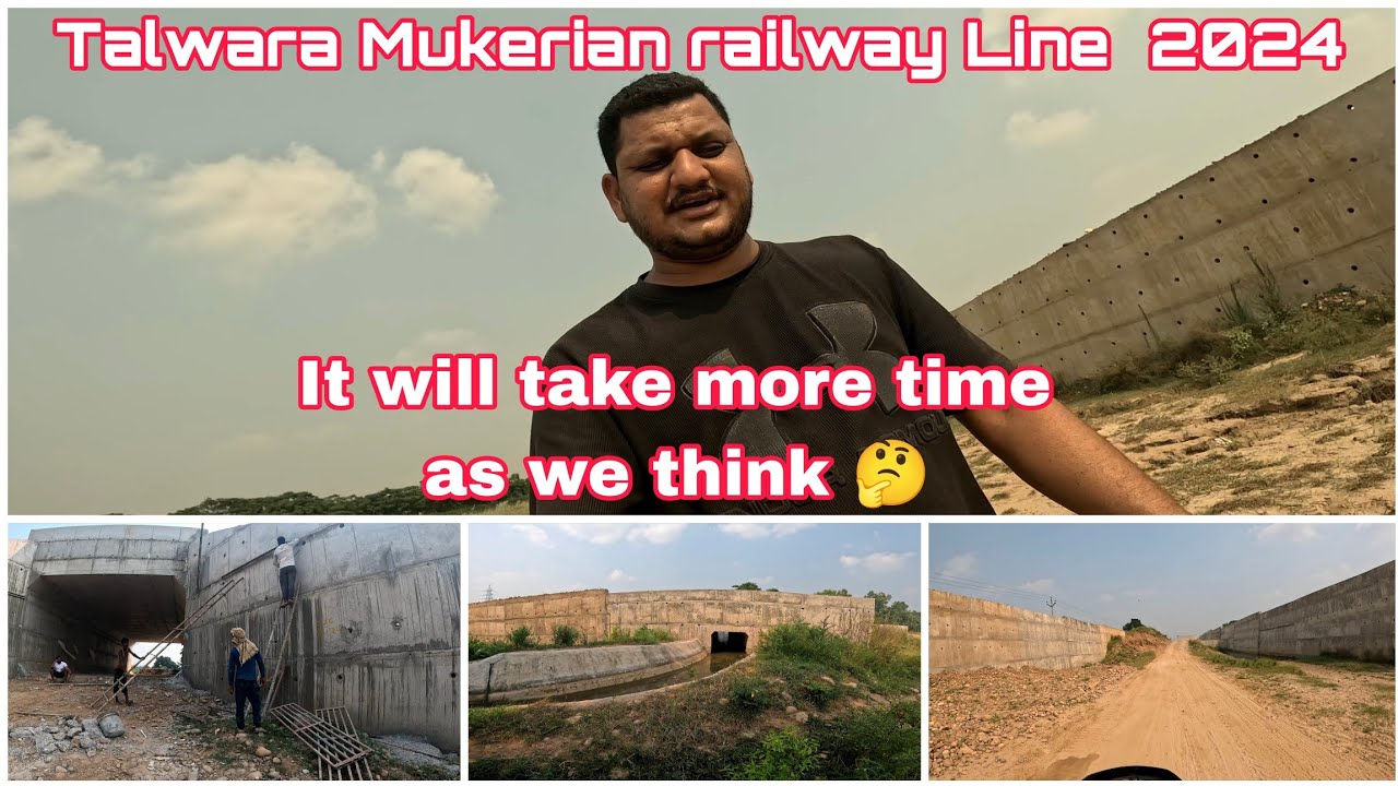 Talwara Mukerian railway line