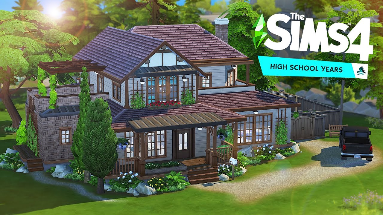 COPPERDALE FAMILY HOME 💕 | The Sims 4 Speed Build