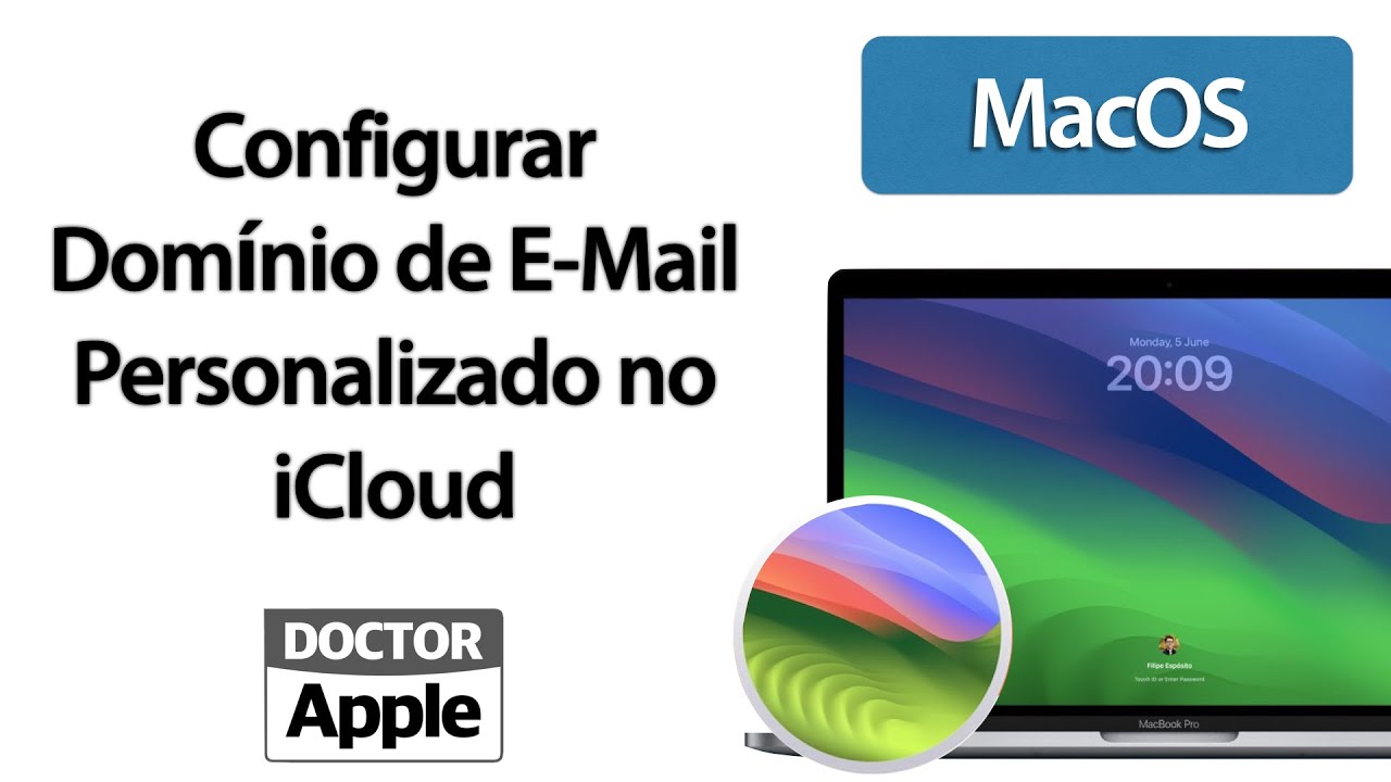 Curso Apple Mac - Configurar Dom&iacute;nio de E Mail Personalizado no iCloud
