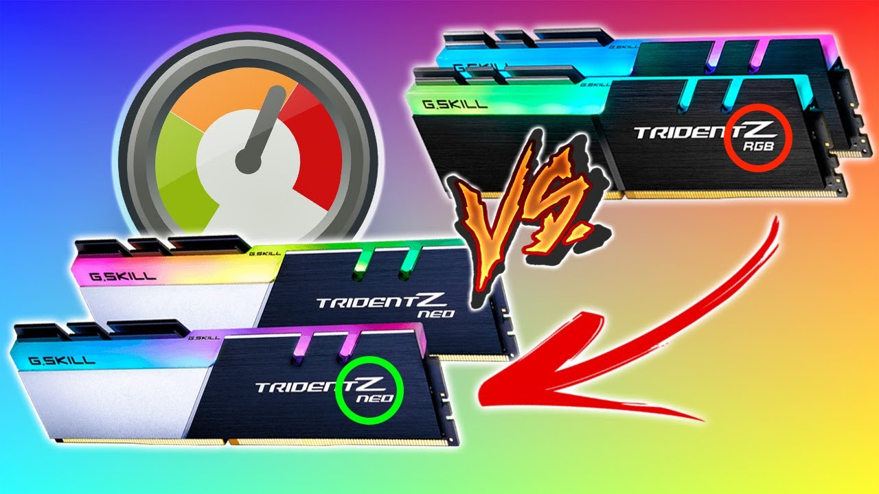GSkill TridentZ RGB против GSkill TridentZ NEO | Сравнение производительности