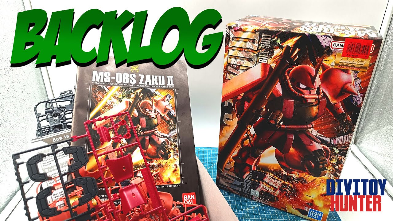 UNBOXING ZAKU II CHAR CUSTOM MG 1/100 BANDAI #GUNDAM #ZAKU #CHARAZNABLE #CHARCUSTOM #ZAKU2 #GUNPLA
