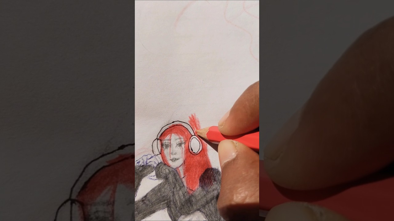real emotions behind face #music #sad #alone #shortsfeed #anime #drawing