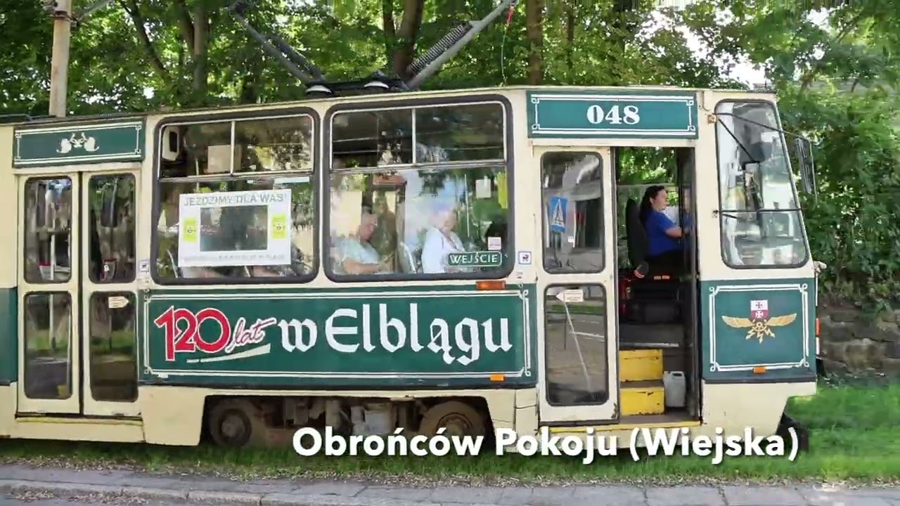 Straßenbahn in Elbing, 06.08.2024 - Tramwaje w Elblągu, 6 sierpnia 2024 r. | #136