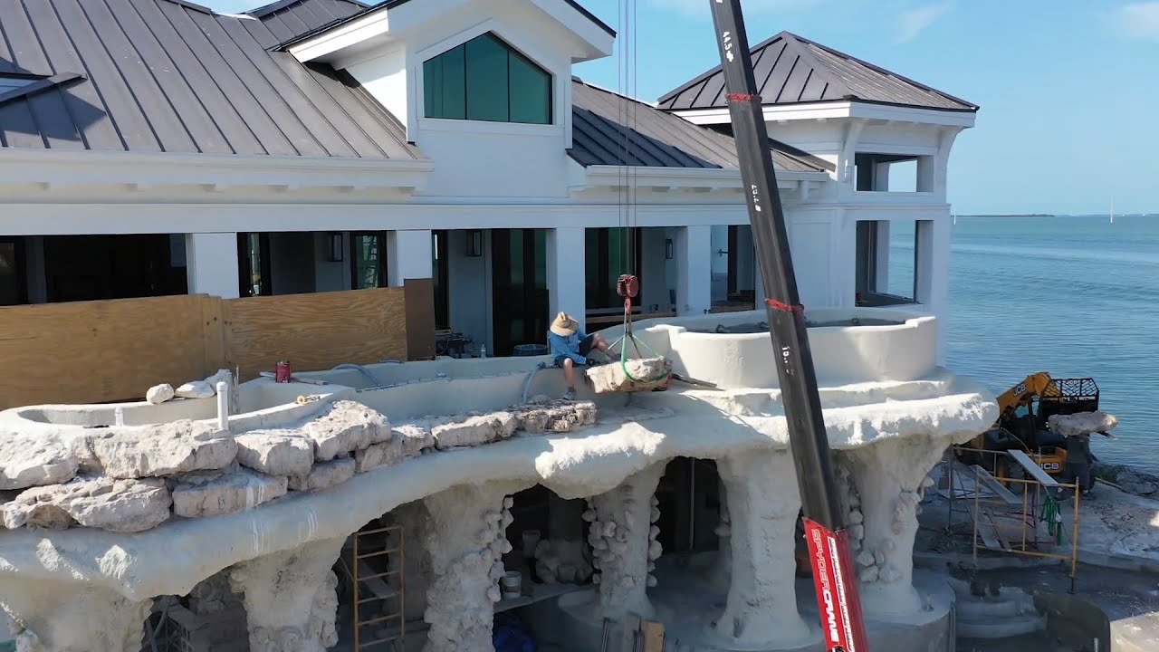 April update on our new project in the Florida Keys.
