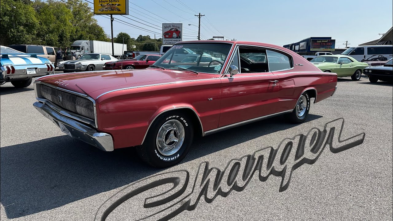 Тест-драйв Dodge Charger 1966 года. ПРОДАН БЫСТРО. 19 900 долларов. Maple Motors #2753.