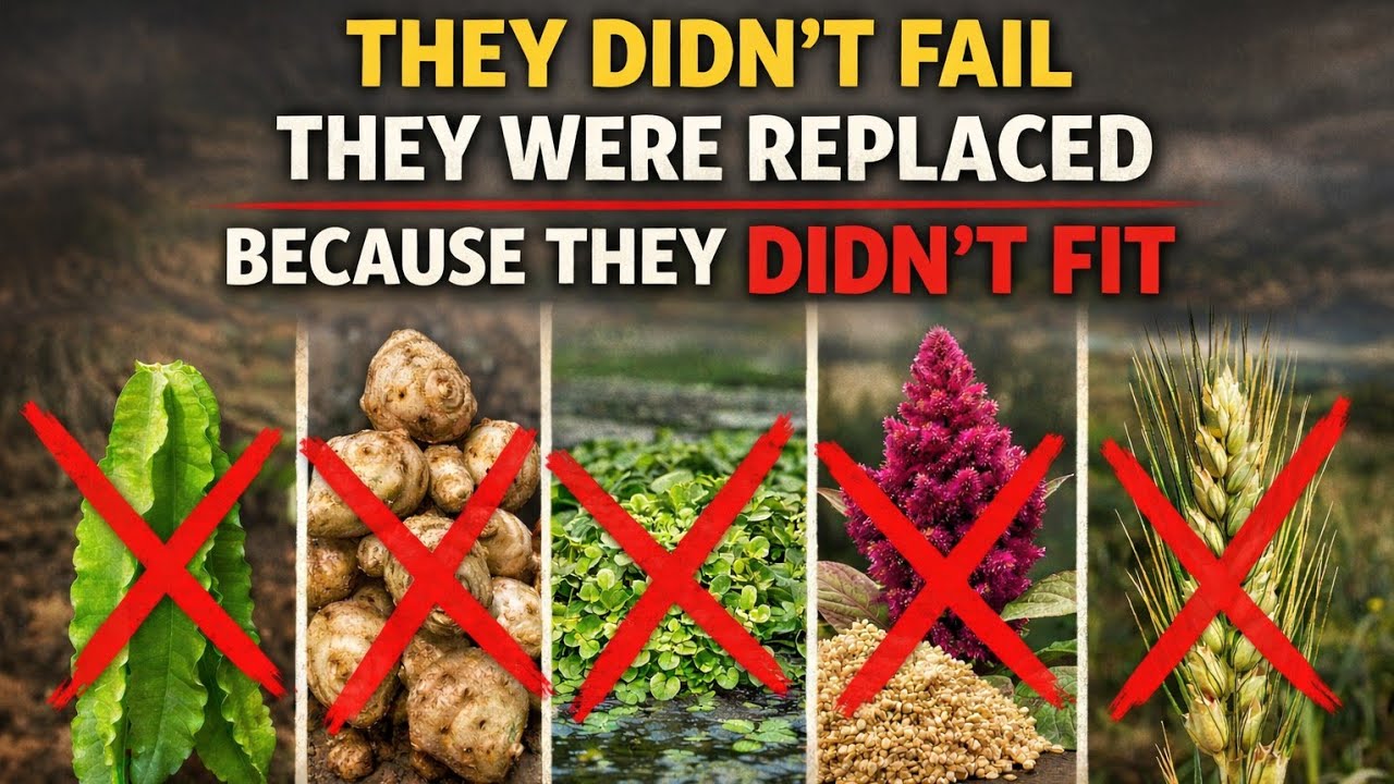 Why These 5 Plants Were Replaced by the Modern Food System