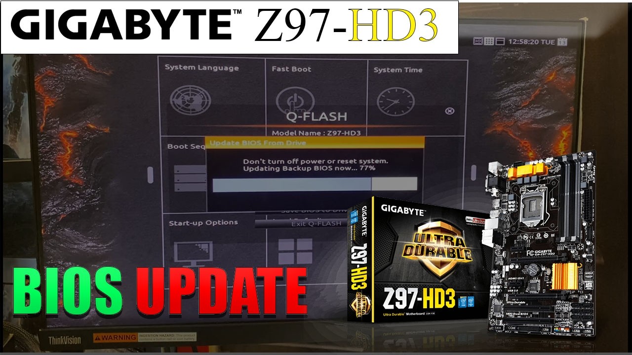 Gigabyte Z97-HD3 Bios Update