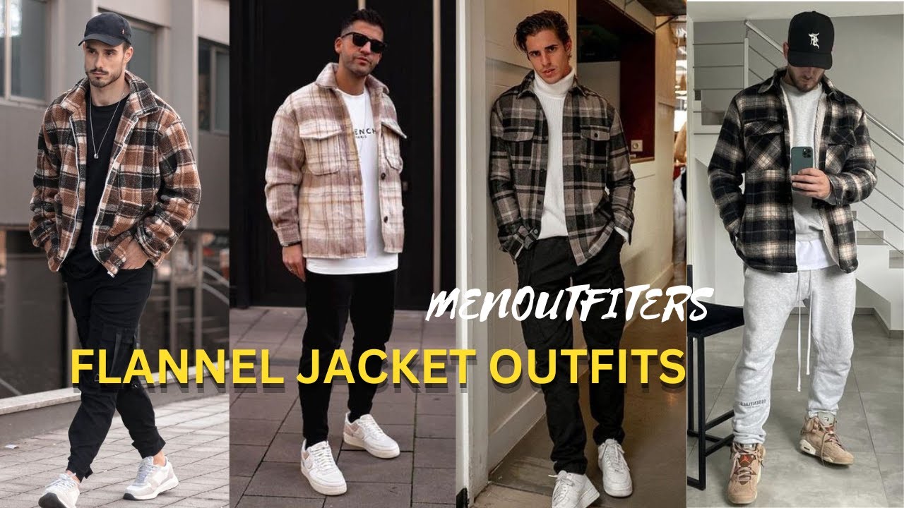 Flannel Jacket Outfit Ideas | Men Flannel Jackets Men Outfiters