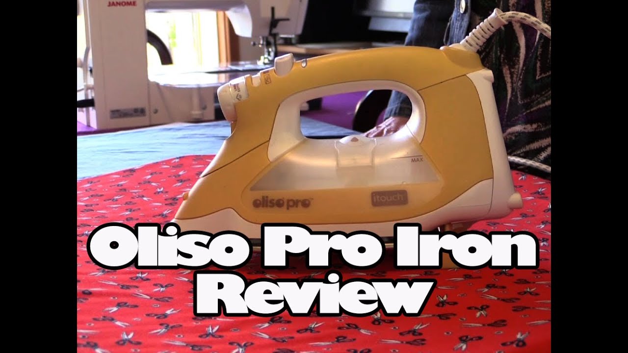 Oliso Pro Smart Iron Review and Demonstration