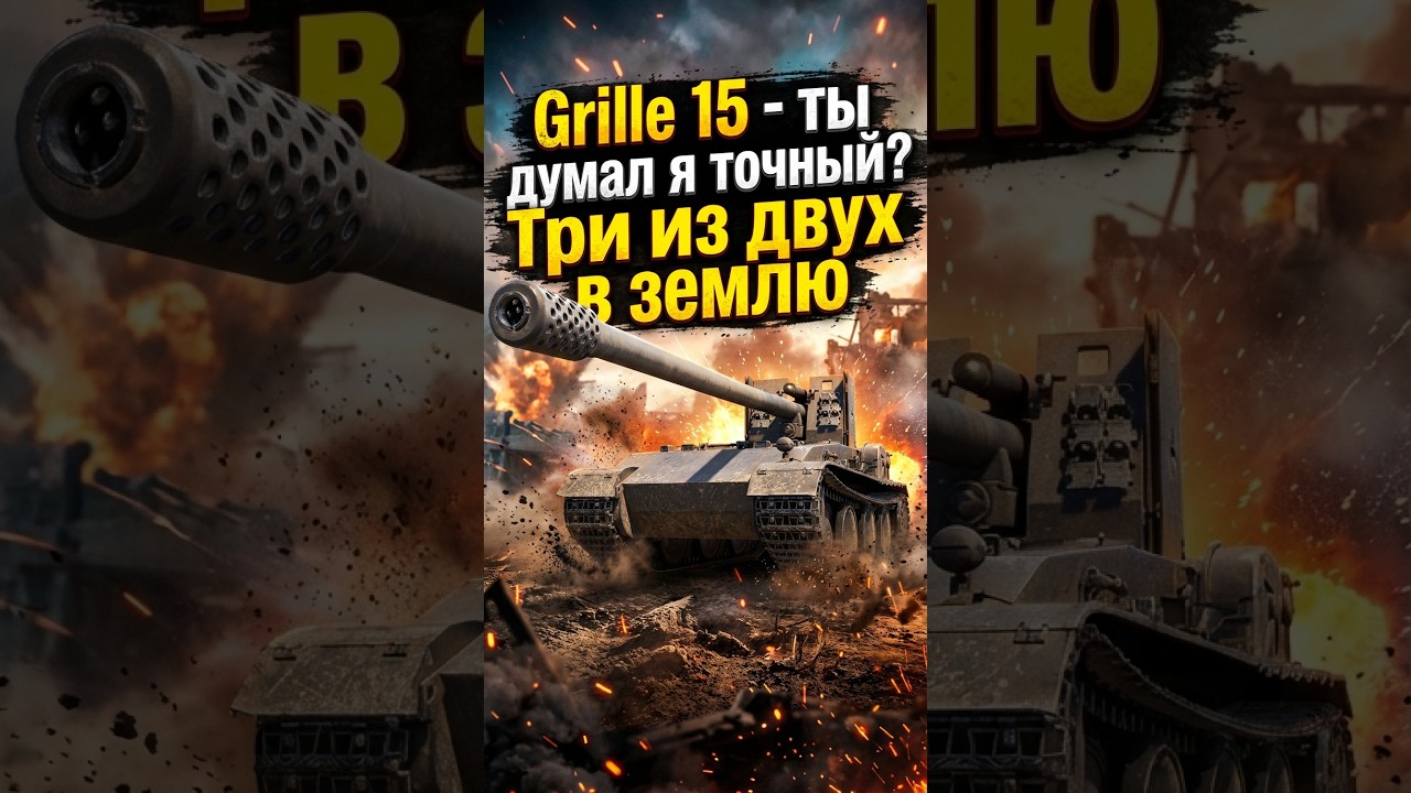 Grille 15 #shorts #wot #worldoftanks #woteurope #woteu #sandrowot #сандровот