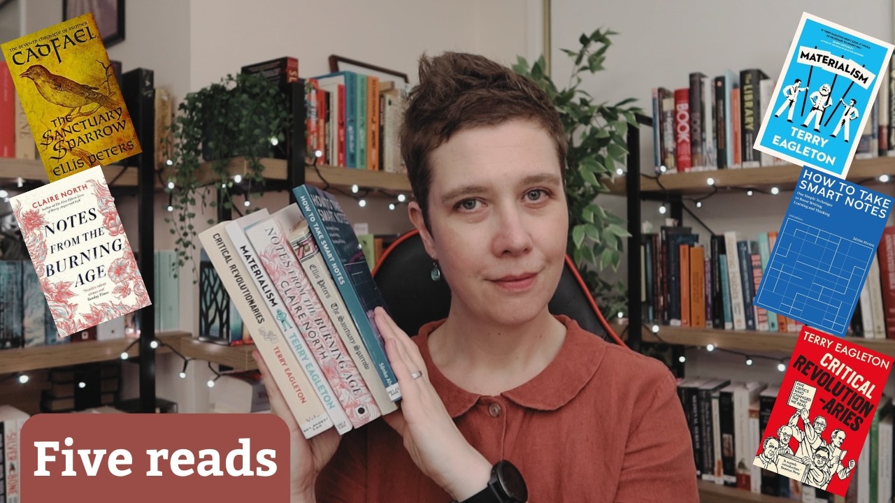 Five reads: Ellis Peters, Claire North, Terry Eagleton (twice!), Sönke Ahrens