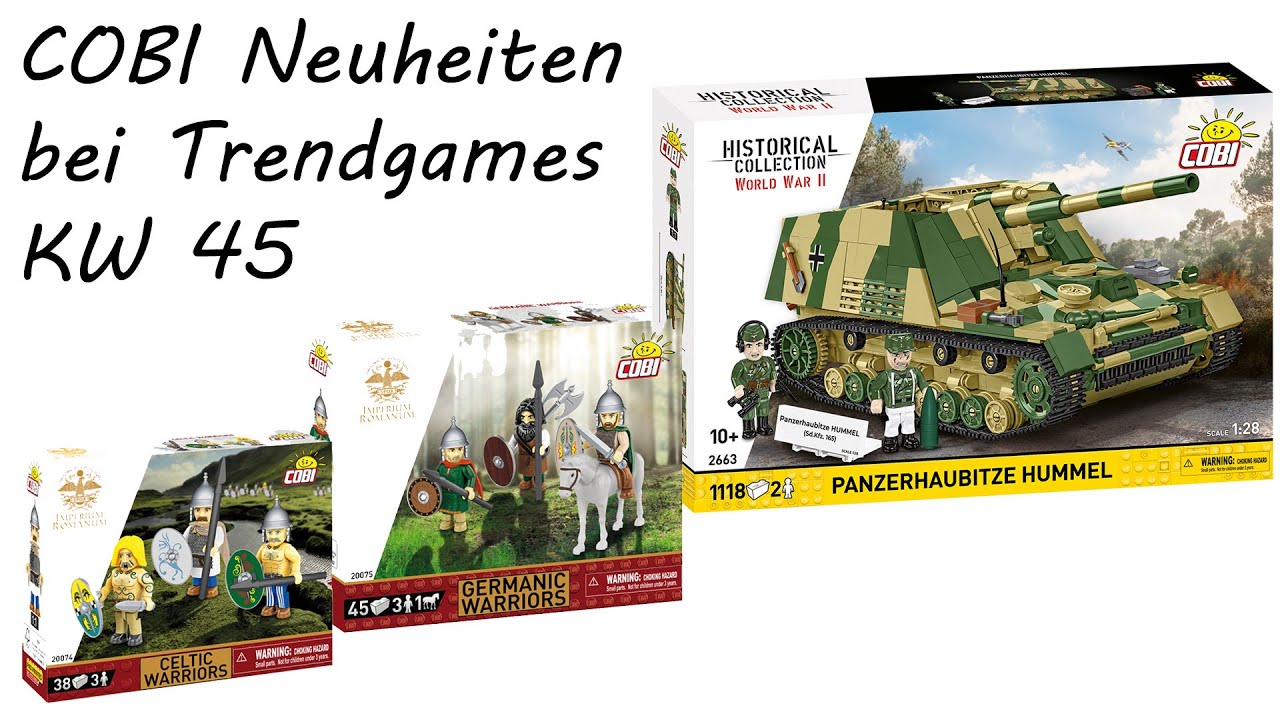 COBI Neuheiten bei Trendgames &bull; KW 45