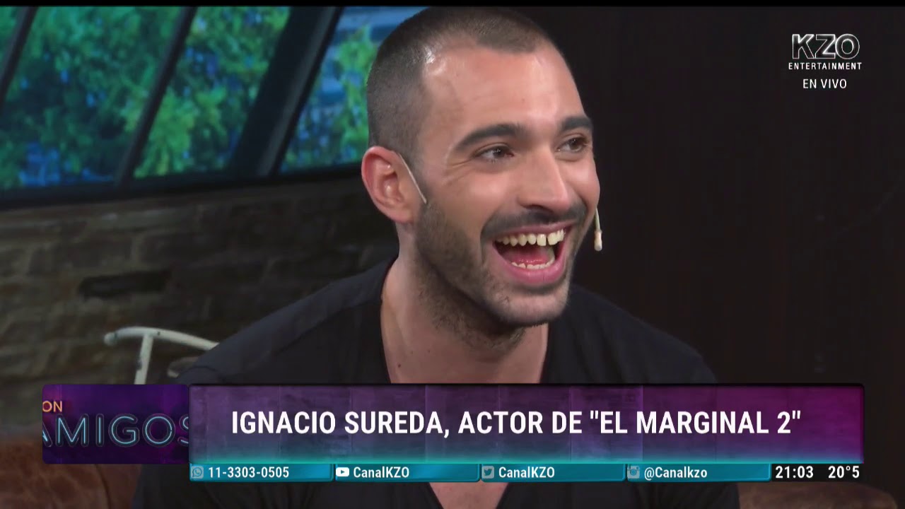 Nacho Sureda, El pantera de El marginal, en Con amigos así - Entrevista Completa