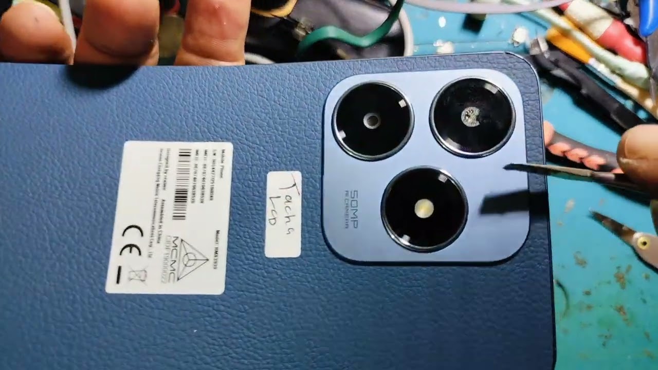 cara buka casing hp realme c63