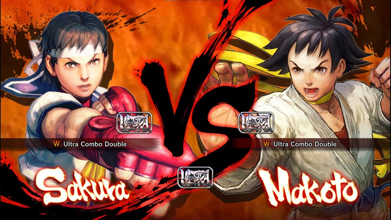 ULTRA STREET FIGHTER IV - Sakura VS Makoto (Hardest)