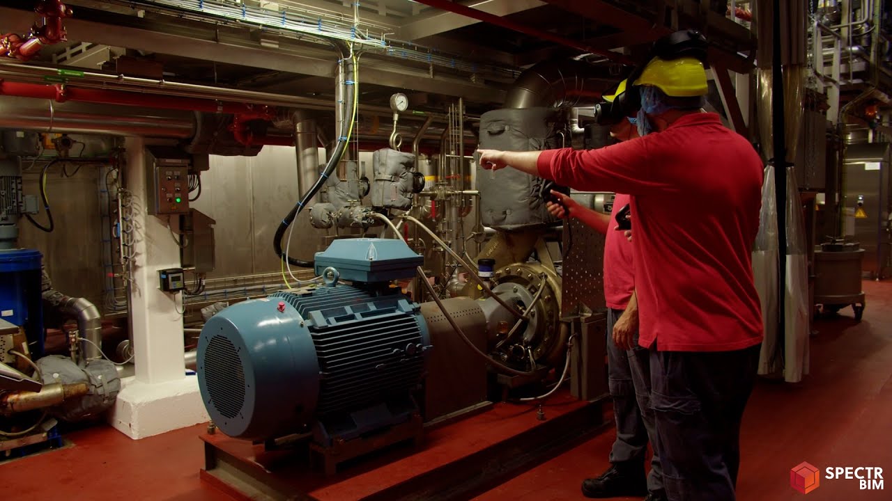 Spectr BIM | Creating a Digital twin in VR for Pringles Mechelen