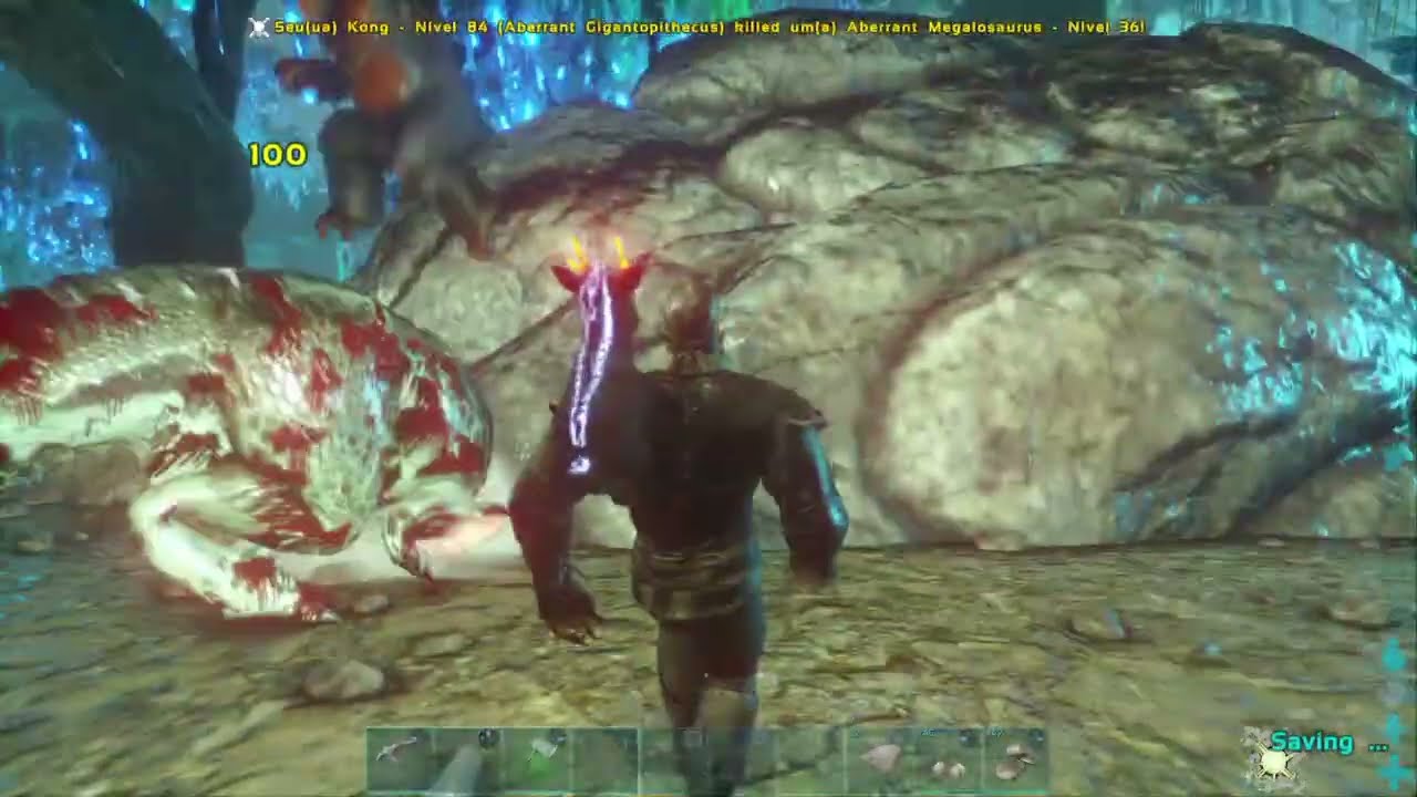 Ark survival evolved Aberration o início part3 bioma azul