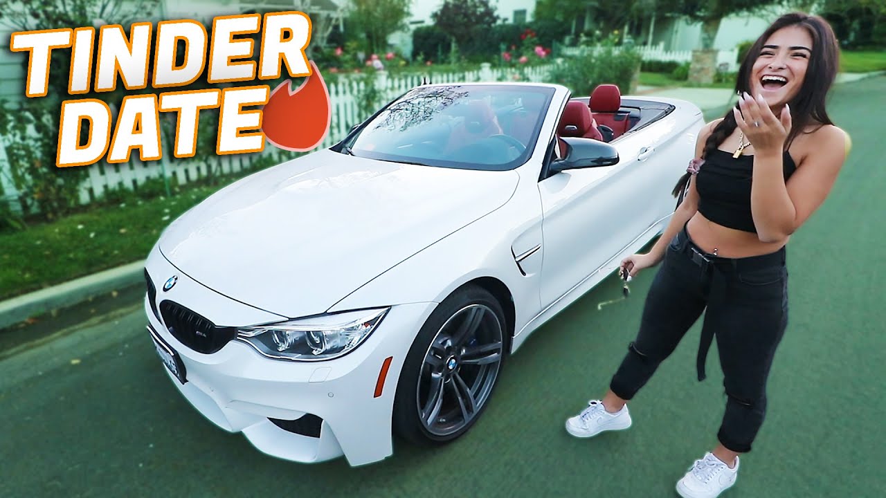 PICKING UP MY TINDER DATE IN HER DREAM CAR!