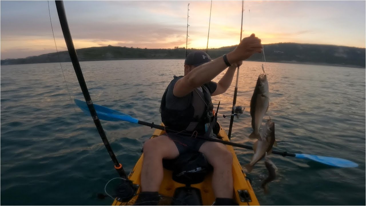 Kayak Fishing and Crab potting| Mackerel, Pollack, Bass, Squid and brown crab|