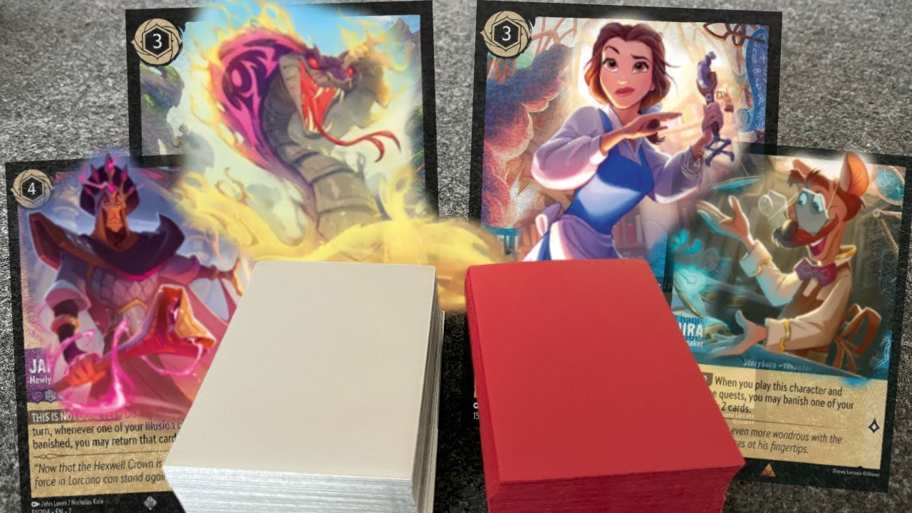 We upgraded the Single Player Decks. Archazia's Island | Disney Lorcana Gameplay