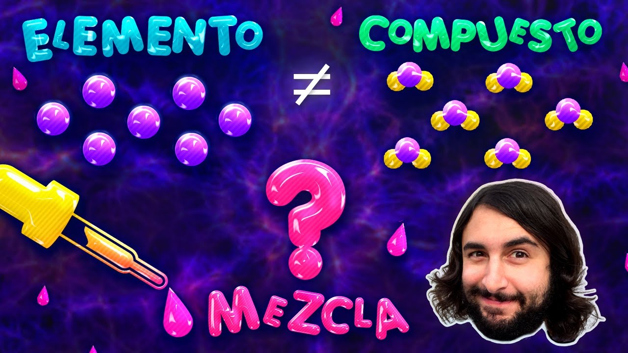 Tipos de Materia: Elementos, Compuestos y Mezclas | Aprende ciencia | El Profesor Dave lo Explica