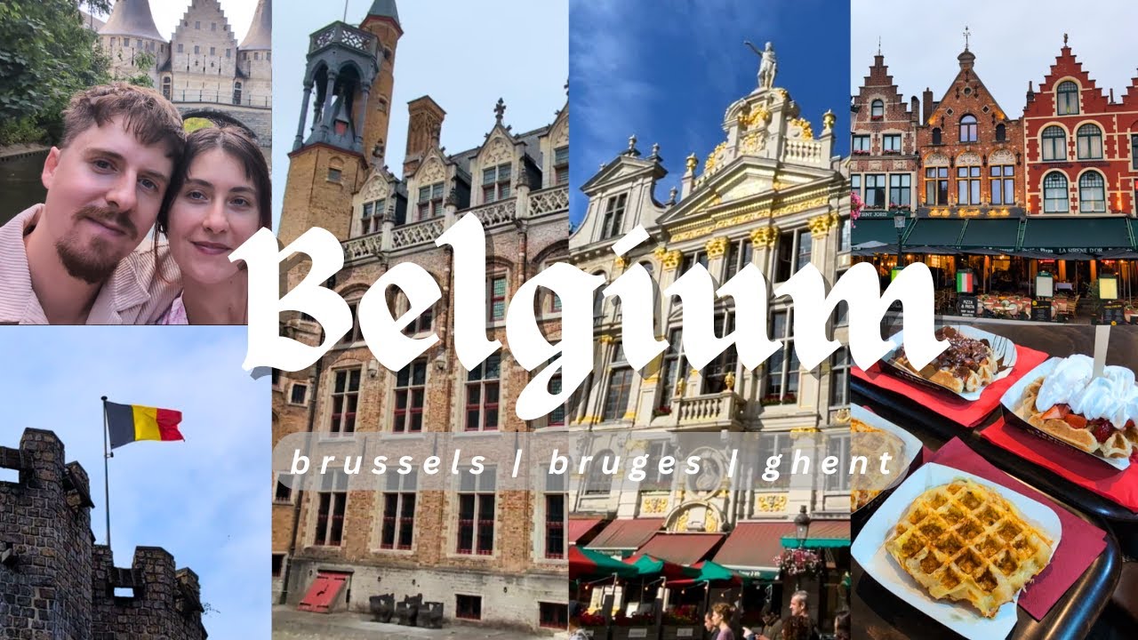 BELGIUM VLOG 🇧🇪 exploring Brussels, Bruges & Ghent!
