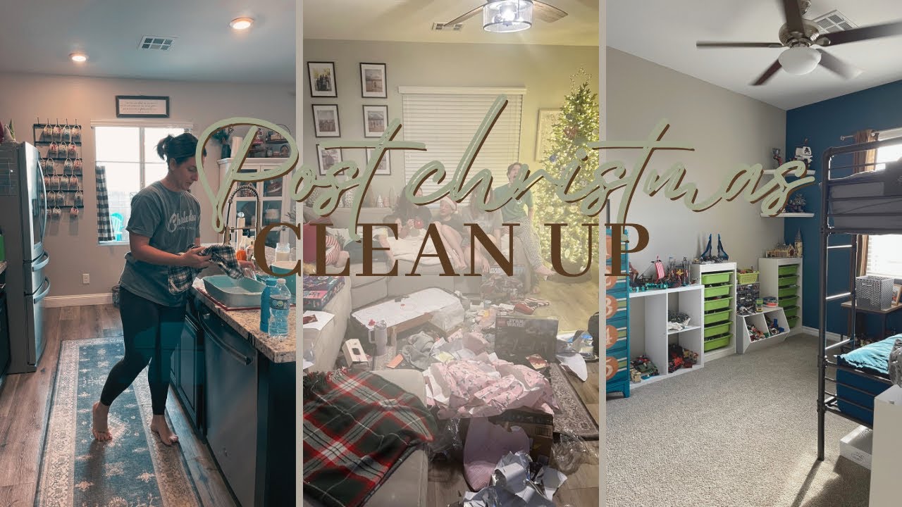 GET.IT.DONE WITH ME||POST CHRISTMAS CLEAN UP MOTIVATION🙌🏻✔️